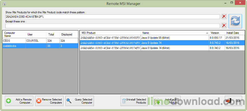 Remote MSI Manager