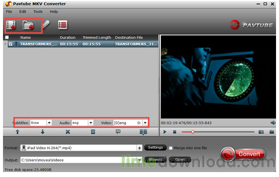 Pavtube MKV Converter