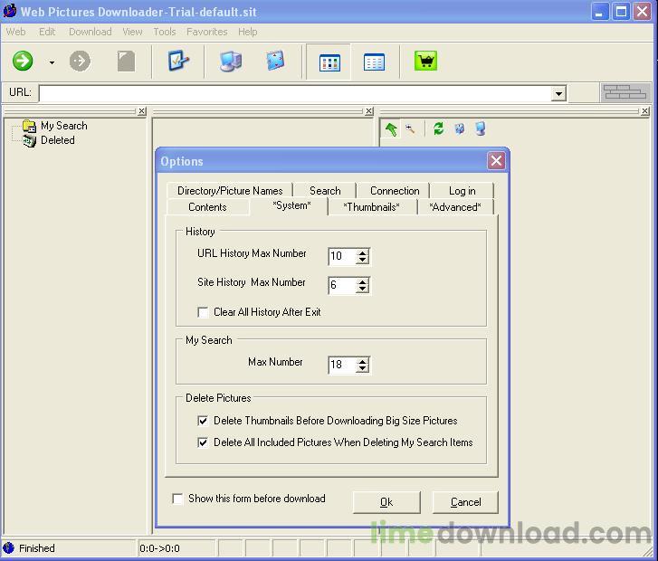 Web Pictures Downloader