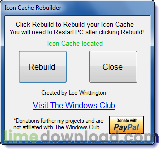 Icon Cache Rebuilder