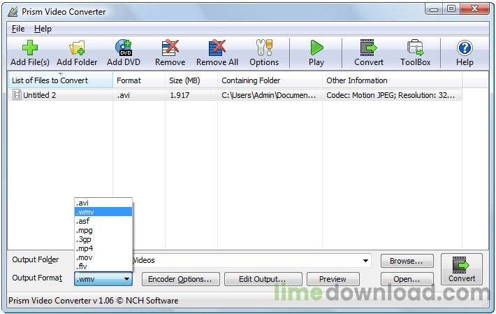 Prism Video Converter