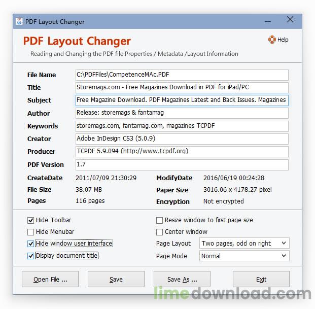 Adept PDF Layout Changer