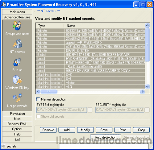 Proactive System Password Recovery