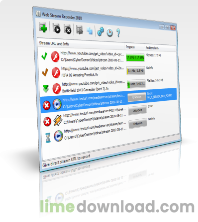 Bolide Web Stream Recorder