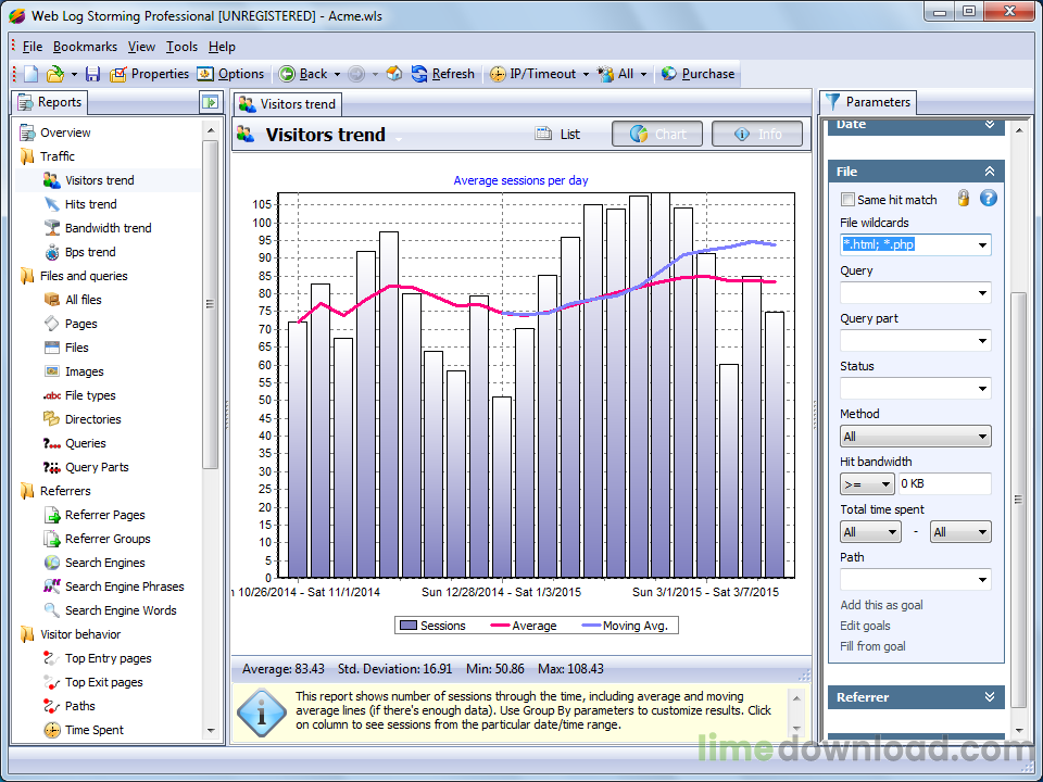 Web Log Storming