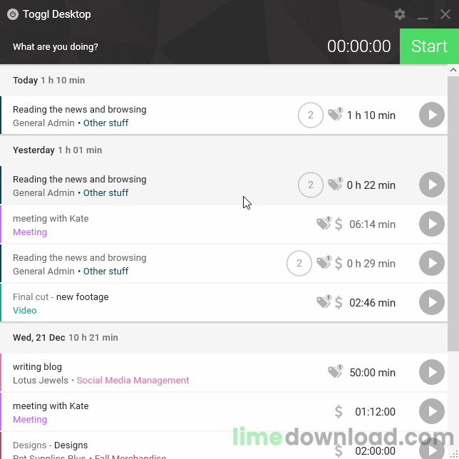 Toggl Desktop