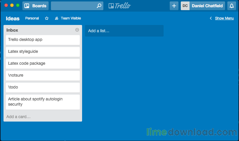 Trello Desktop