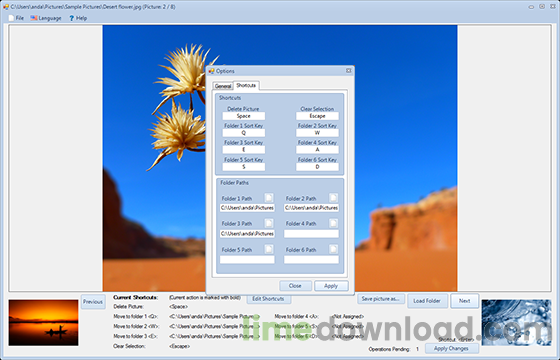 photomanager-02-shortcuts.png