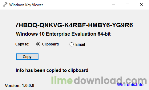 Windows Key Viewer