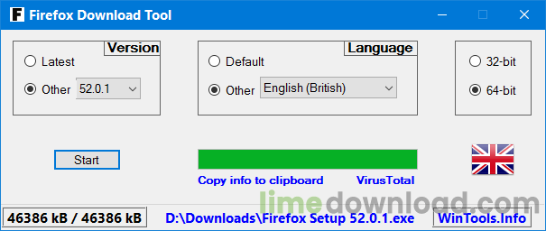 Firefox Download Tool