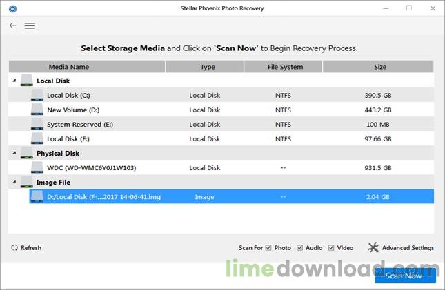 Stellar Photo Recovery Professional
