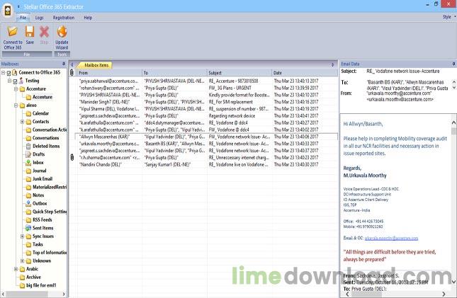 Stellar Office 365 Extractor