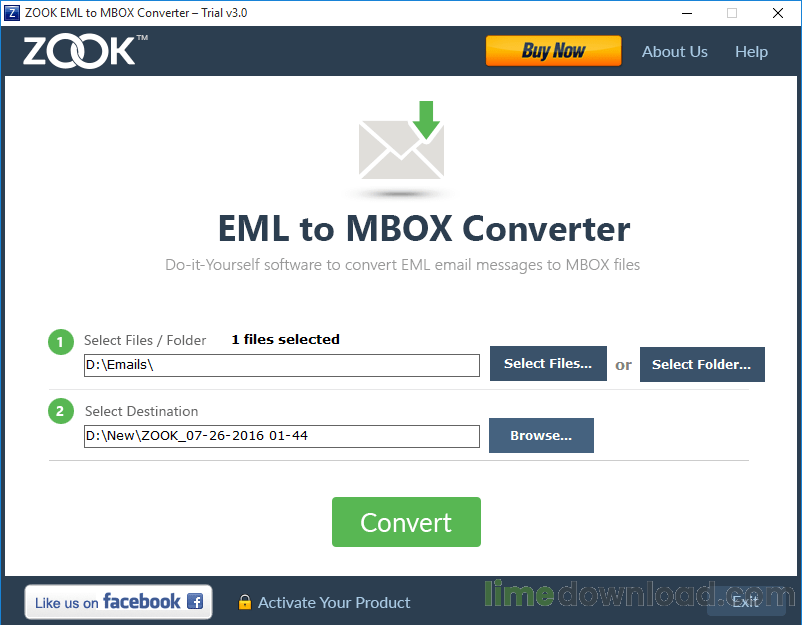 EML to MBOX Converter