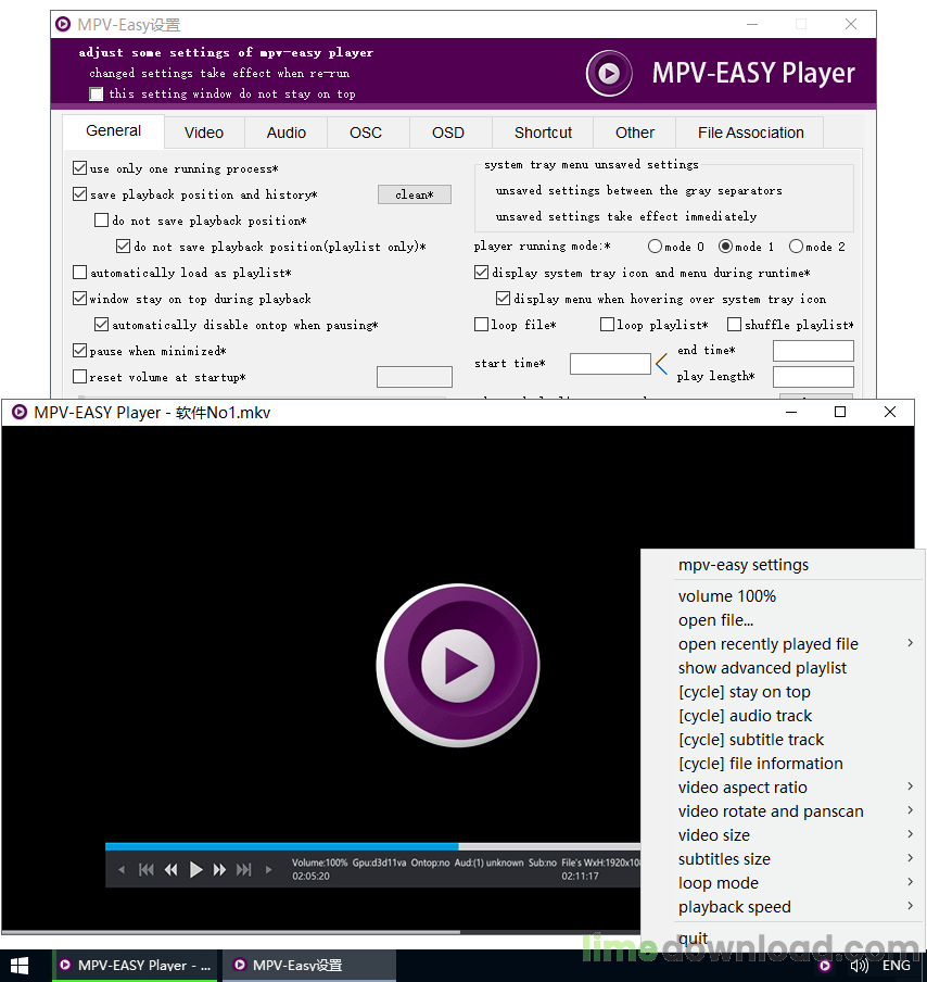 MPV-EASY Player