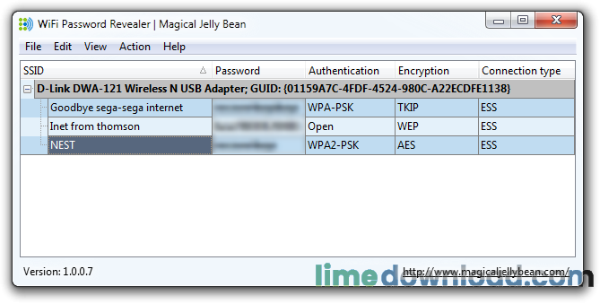 WiFi password revealer