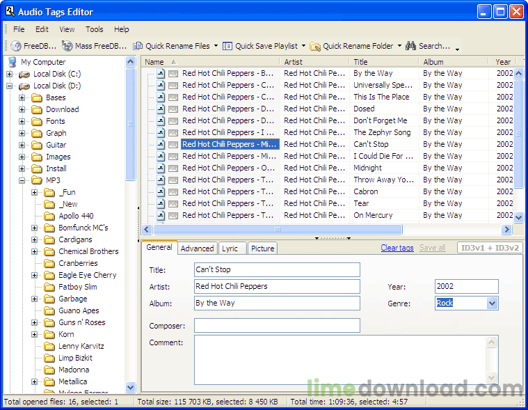 ABF Audio Tags Editor