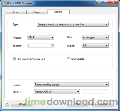 XLS to JSON Converter
