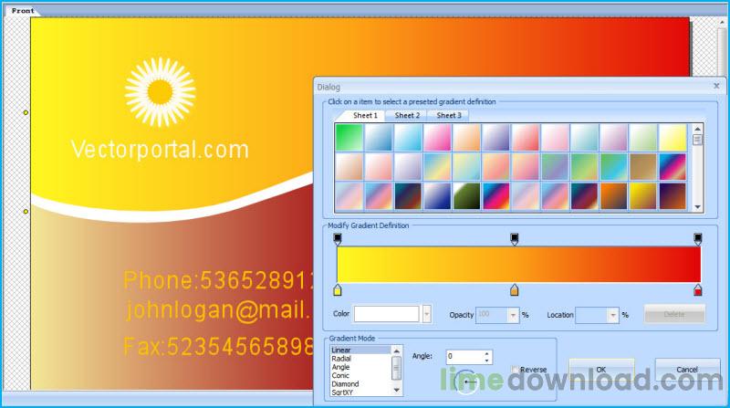 EximiousSoft Business Card Designer Pro