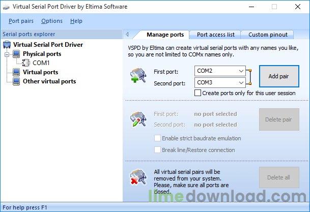 Virtual Serial Port Driver