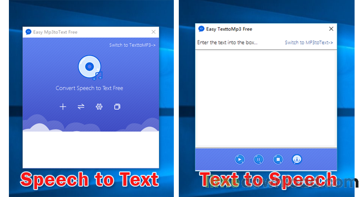 Easy Speech2Text