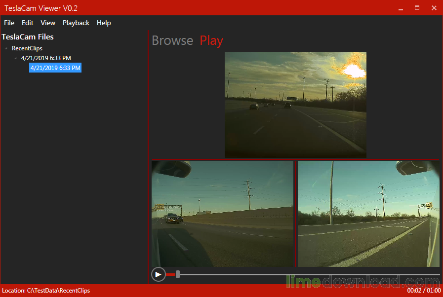 TeslaCam Viewer