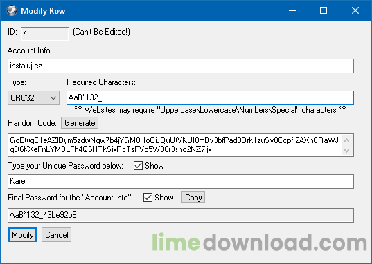 Multi One Password