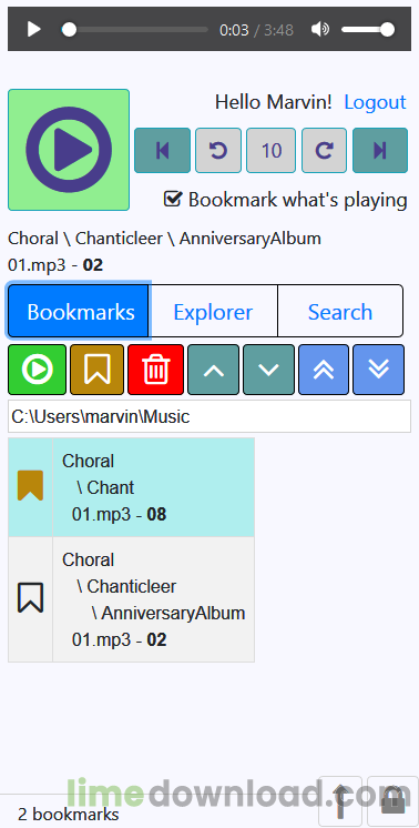 AudioWeb