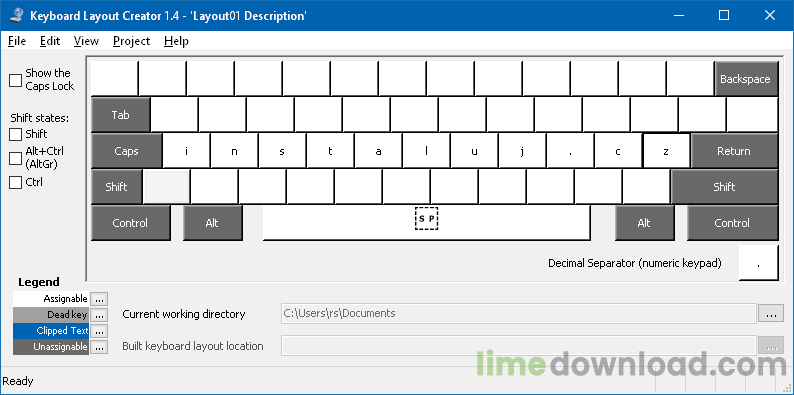 Microsoft Keyboard Layout Creator
