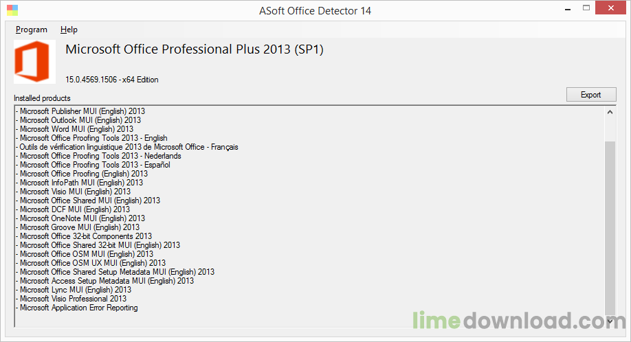 Office Version Detector