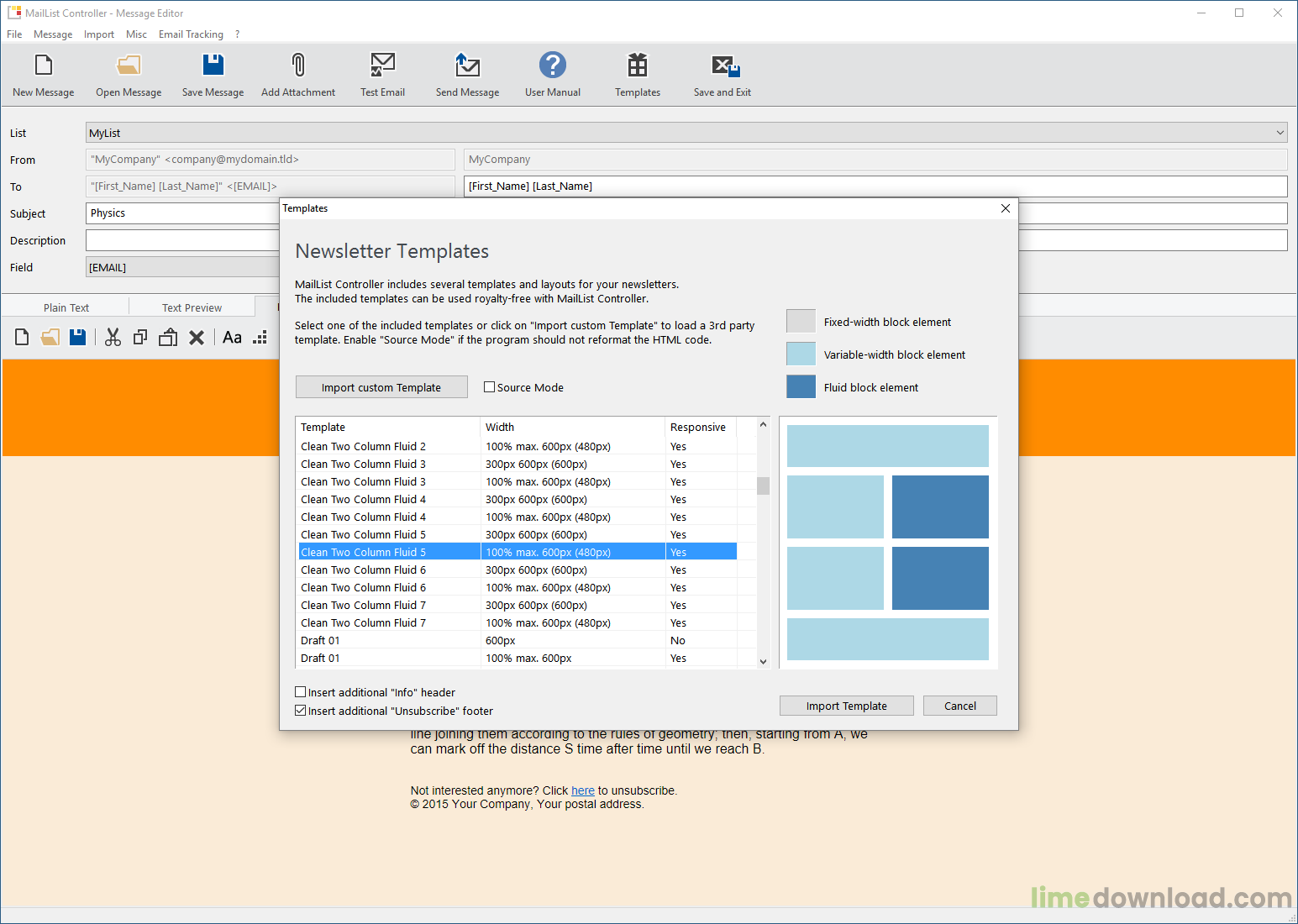 Arclab MailList Controller