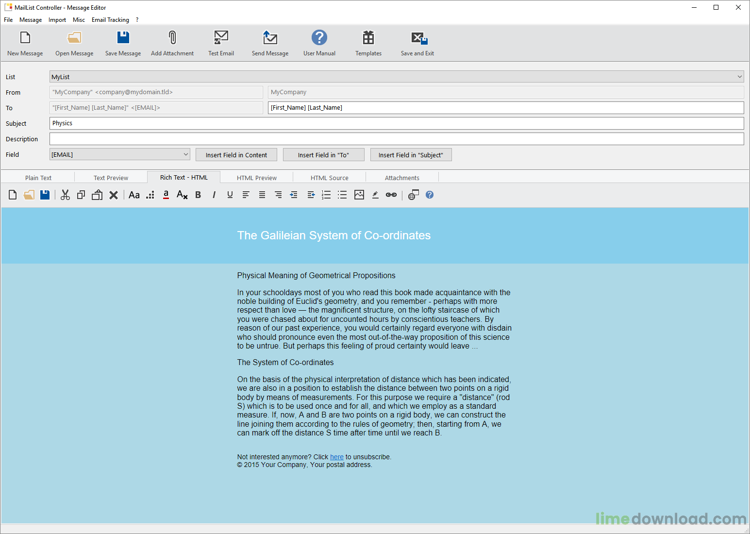 Arclab MailList Controller