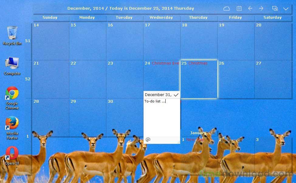 Calendar Desktop
