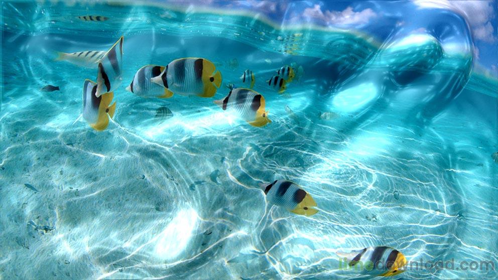 Watery Desktop 3D