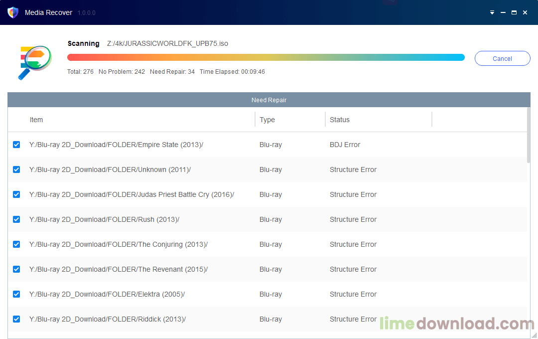 DVDFab Media Recover for DVD