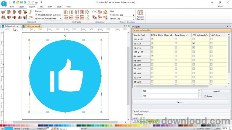 EximiousSoft Vector Icon