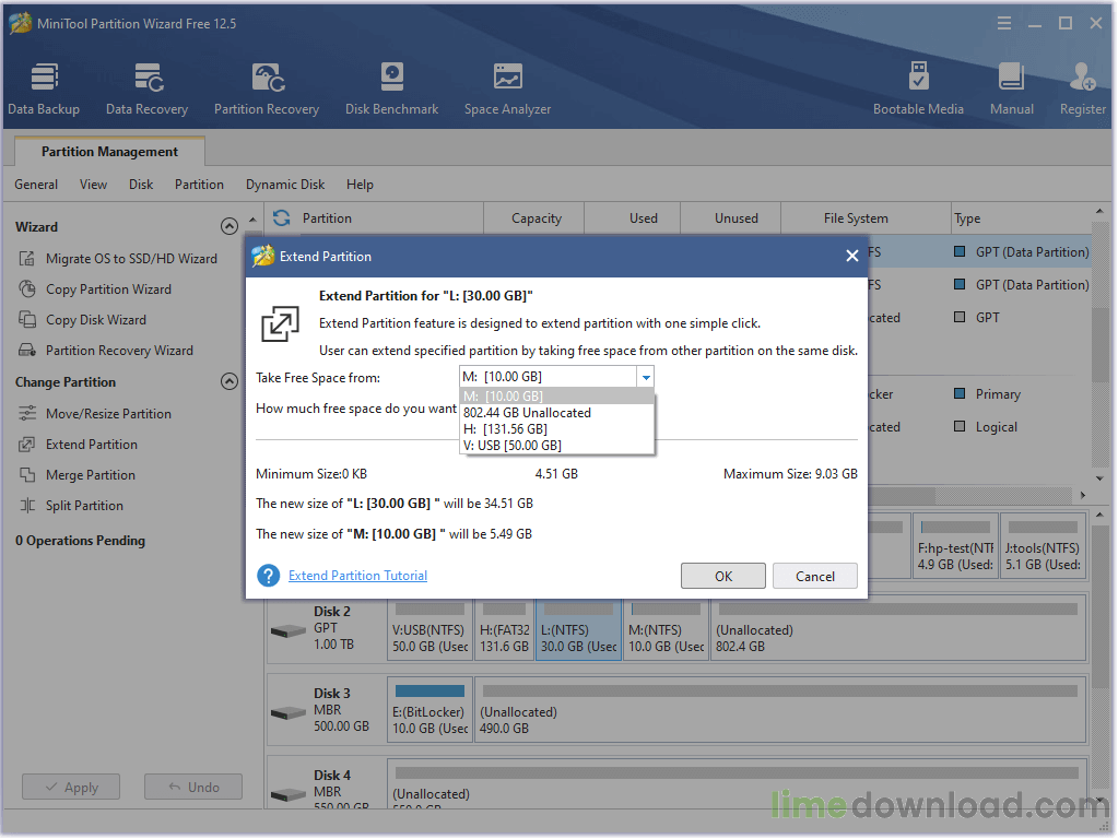 MiniTool Partition Wizard