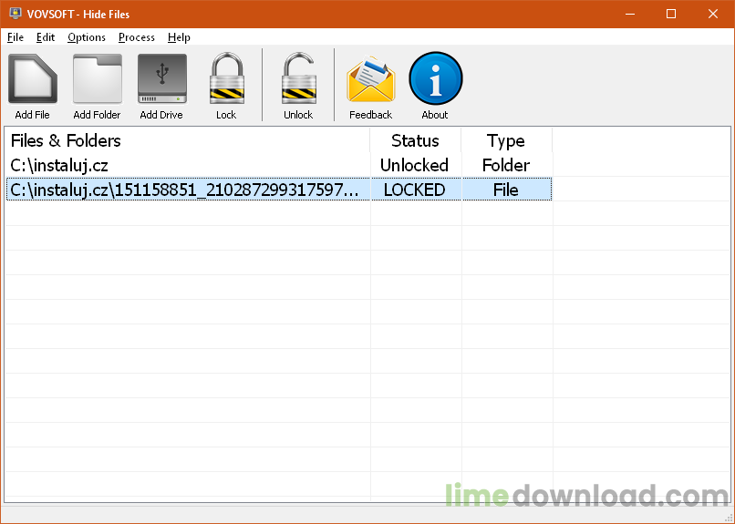 Hide Files
