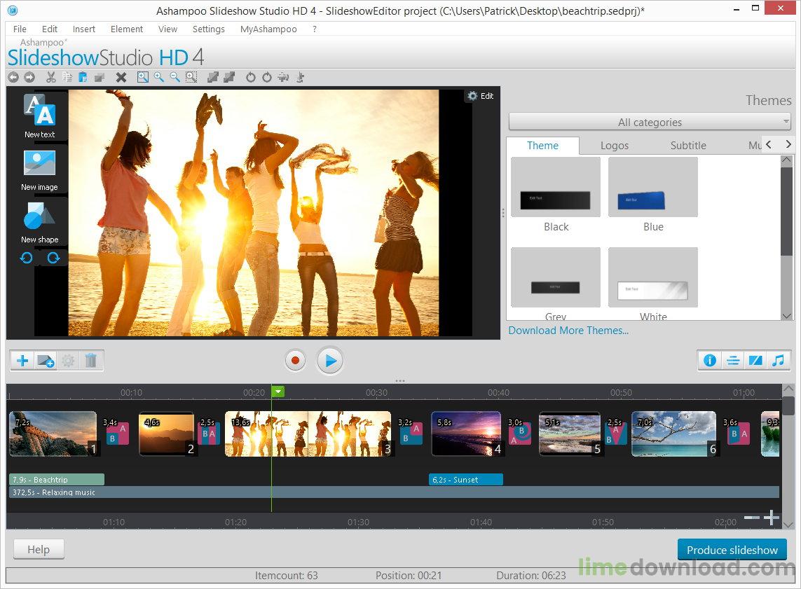 Ashampoo Slideshow Studio HD