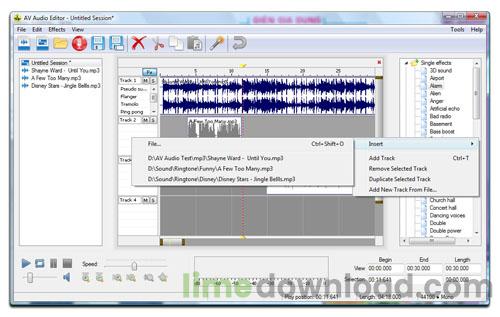 AV Audio Editor