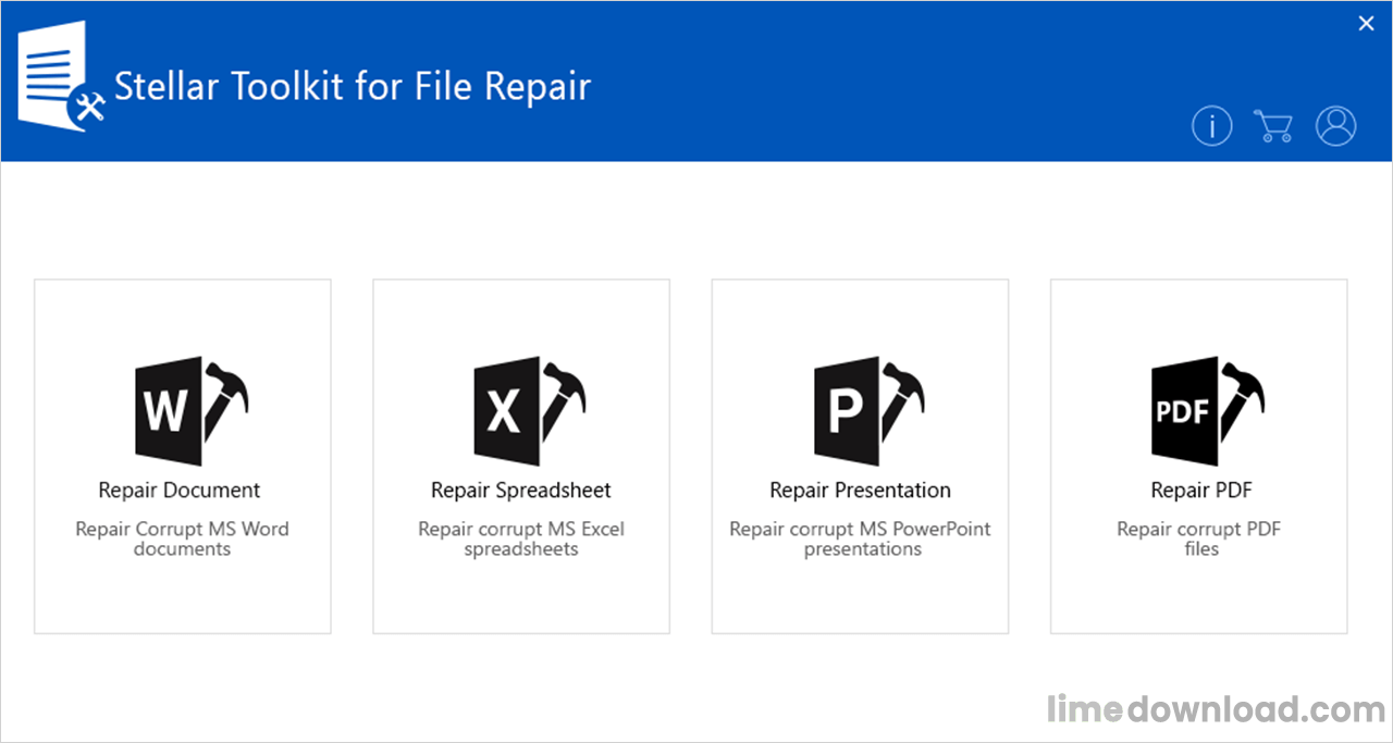 Stellar Toolkit for File Repair