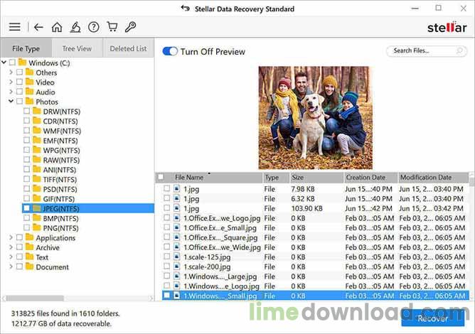 Stellar Data Recovery