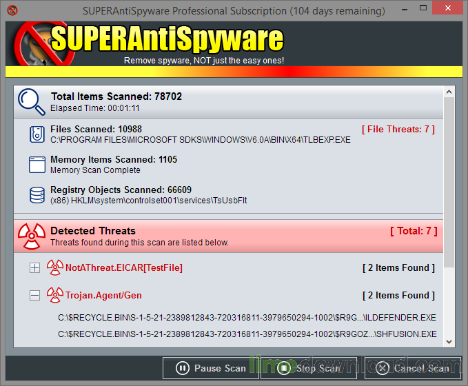 SUPERAntiSpyware Professional