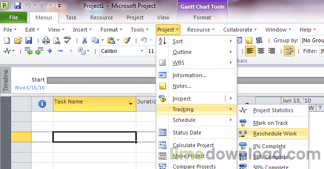 Classic Menu for Project 2010 and 2013