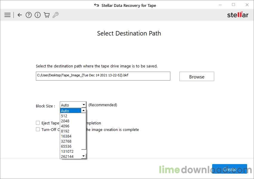 Stellar Data Recovery for Tape