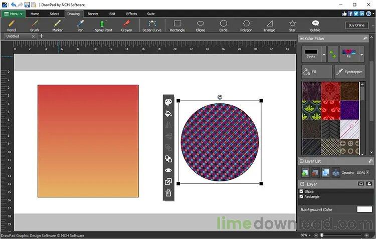 DrawPad Graphic Editor