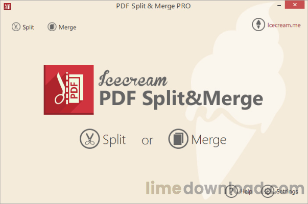 Icecream PDF Split&Merge