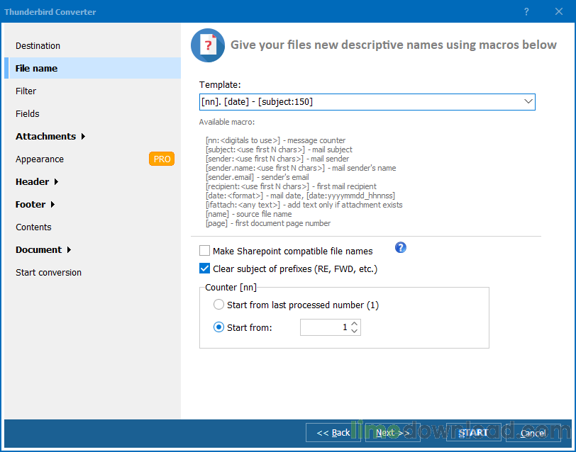 Total Thunderbird Converter
