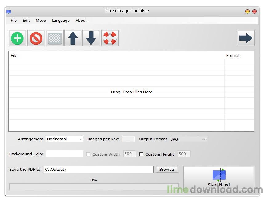 Batch Image Combiner