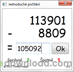 Jednoduché počítání