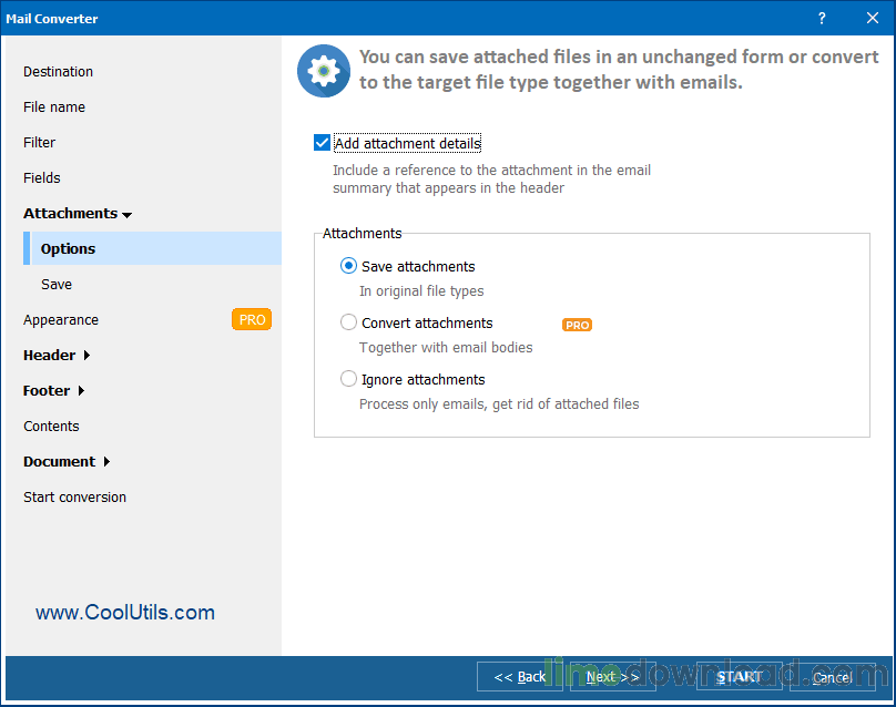 Total Mail Converter